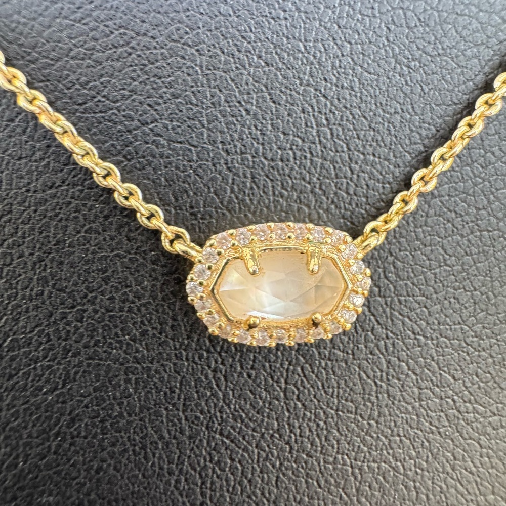 Kendra Scott Gold Chelsea Quartz Necklace